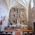 El retablo de la iglesia de Cardeñuela Río Pico muestra un notable deterioro-ECB