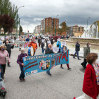 Imagen de la concentración para reclamar la reanudación de las obras del centro de salud García Lorca. TOMÁS ALONSO