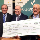 José Luis Herrero, Pedro García y Miguel Ángel López.-ICAL