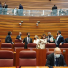 El grupo de Vox estrena escaños en la sesión constitutiva de las Cortes de Castilla y León. Miriam Chacón (ICAL)