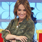 Toñi Moreno en el plató de MYHYV.-EL PERIÓDICO