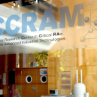 Imagen del acceso al centro en las instalaciones del parque científico de la Universidad de Burgos.-ICCRAM