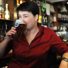 Ruth Davidson, la líder de los tories escoceses.-AFP / ANDY BUCHANAN