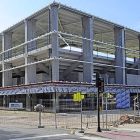 Aspecto de la Lateral con los primeros elementos exteriores de su nueva fachada.-ISRAEL L. MURILLO