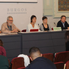 Algunos de los miembros de la plataforma durante su presentación.-ISRAEL L. MURILLO