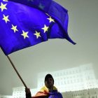 Los catalanes del bloque constitucionalista se expresa más pro Unión Europea, mientras que los independentistas se muestran desde eurocríticos hasta euroescépticos.-/ DANIEL MIHAILESCU (ARCHIVO)