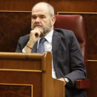 Manuel Chaves, en el Congreso, en febrero del 2015.-AGUSTÍN CATALÁN
