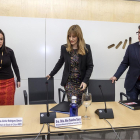 Esther Rodríguez, Mar Sancho y Alejandro Sarmiento.-ISRAEL L. MURILLO