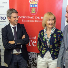 Jordi Rovira, Álvaro López, Begoña Prieto e Iván López, durante la presentación.-ECB