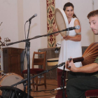 Imagen de la actuación ayer, en la capilla de música de las Bernardas, de Besarabia.-ISRAEL L. MURILLO