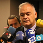 El eurodipitado del PP, Esteban Gonzalez Pons, cree que los exconsellers desmontan su mentira si basan sus críticas en la comida de la cárcel.-BLANCA BLAY (ACN)