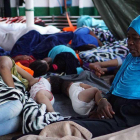 Inmigrantes rescatados por el ’Open Arms’ continúan a la espera de un puerto seguro.-TWITTER @OPENARMS_FUND