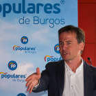 El presidente provincial del PP, Borja Suárez TOMÁS ALONSO