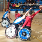 Lance del partido disputado ayer en Vitoria.-ECB