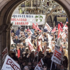 Una protesta sindical este año-I. L. MURILLO