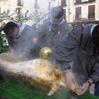 Fiesta de la Matanza, en el Burgo de Osma (Soria)-ICAL