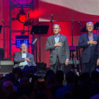 Jimmy Carter, George H W Bush, George W Bush, Bill Clinton y Barack Obama.-JIM CHAPIN (AFP)
