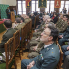 Imagen del acto celebrado ayer en la residencia logística militar Dos de Mayo.-SANTI OTERO
