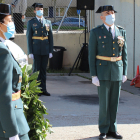 Imagen del acto celebrado en el cuartel de la Guardia Civiil. GUARDIA CIVIL