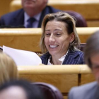 Marta Domínguez, en el senado.-JUAN MANUEL PRATS