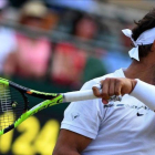 Rafael Nadal, en su partido ante Gilles Muller.-AFP / GLYN KIRK