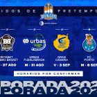 Calendario - Pretemporada Hereda San Pablo Burgos 2021-22. ECB