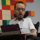 El portavoz de Unidos Podemos, Pablo Echenique, en una imagen de archivo.-DAVID CASTRO