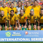 La selección australiana de fútbol.-EPA / AAP
