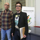 Javier Gómez (i.) y Rubén de Miguel.-Raúl Ochoa