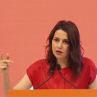 La dirigente de Ciudadanos, Inés Arrimadas.-DAVID CASTRO