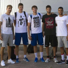Javi Vega, Goran Huskic, Edu Martínez, Álex Barrera y Álex López ya saben lo que es jugar en ACB-Israel L. Murillo