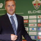 Fran Escribá, nuevo entrenador del Villarreal, durante su etapa como técnico del Elche.-EFE / MORELL