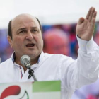 El presidente del PNV, Andoni Ortuzar, ha reclamado saber "con claridad" si Arnaldo Otegi podrá ser candidato a lendakari.-EFE / ADRIÁN RUIZ DE HIERRO