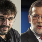 Évole y Rajoy, cara a cara, en 'Salvados, a la vuelta de Semana Santa.-