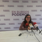 Laura Domínguez, procuradora regional de Podemos por Burgos.-D. S. M.
