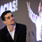 Javier Fernández, durante el acto de homenaje en Madrid.-EFE