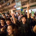 Manfiestantes en Hong Kong este lunes.-EFE / EPA / CHAN CHEUNK FAI