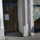 Imagen de la fachada del local situado en el número 5 de la plaza de la Constitución de Aranda de Duero