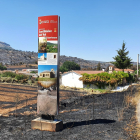 Santibáñez del Val es el pueblo más afectado por el incendio en Burgos