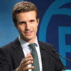 Pablo Casado, presidente del PP.-EL PERIÓDICO