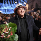 Al Bano Carrisi, a su llegada al Festival de San Remo, el pasado 6 de febrero.-AP / ETTORE FERRARI