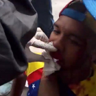 Willy Arteaga, herido.-TWITTER