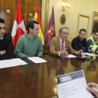 Imagen de la rueda de prensa en la que se presentó la Vuelta a Burgos Femenina.-RAÚL G. OCHOA