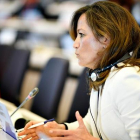 María de Diego interviene en el Comité de las Regiones en Bruselas.-JCYL