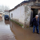 Foto de archivo de las inundaciones en Puentedura (Burgos).-ICAL