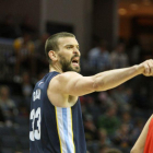 Marc Gasol, como líder de su equipo.-EFE / KAREN PULFER FOCHT (EFE)