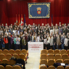 Participantes del Programa Fulbright en el Aula Magna de la Universidad de Burgos.-SANTI OTERO