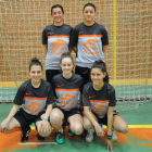 Plantilla del equipo Gabbana Palmero que ha finalizado en octava posición del torneo femenino-Israel L. Murillo