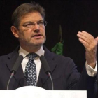 El ministro de Justicia, Rafael Catalá, durante un congreso de fiscales en Zamora. Foto de archivo.-MARIAM A. MONTESINOS / EFE