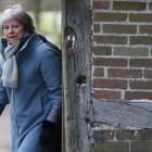 La primera ministra británica Theresa May, el 10 de marzo del 2019.-DANIEL LEAL OLIVAS (AFP)